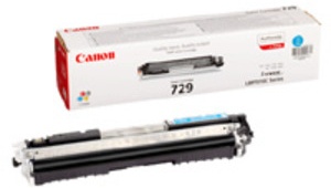 
	Canon Original 729C (4369B002AA) Cyan Toner Cartridge
